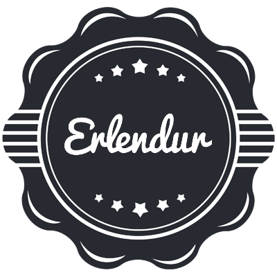 Erlendur badge logo
