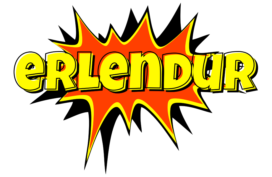 Erlendur bazinga logo
