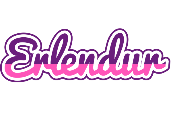 Erlendur cheerful logo