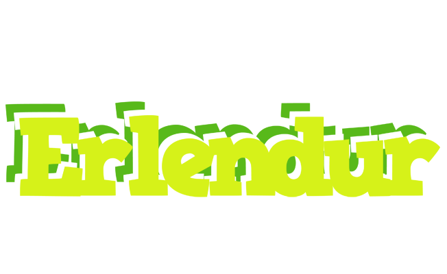 Erlendur citrus logo