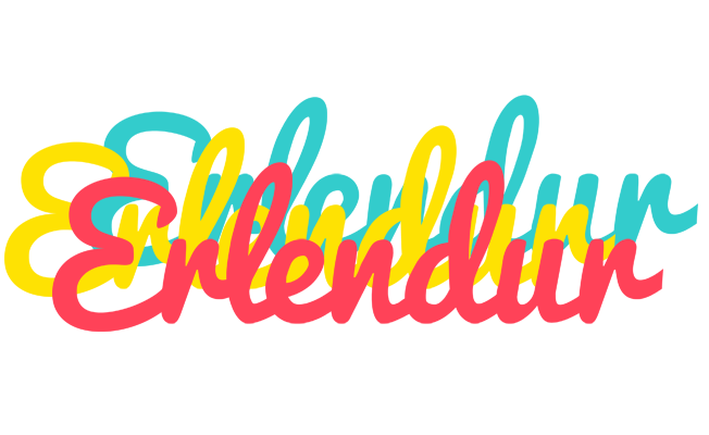 Erlendur disco logo
