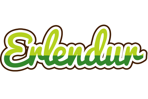 Erlendur golfing logo
