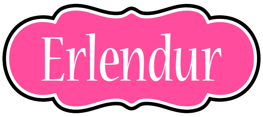 Erlendur invitation logo