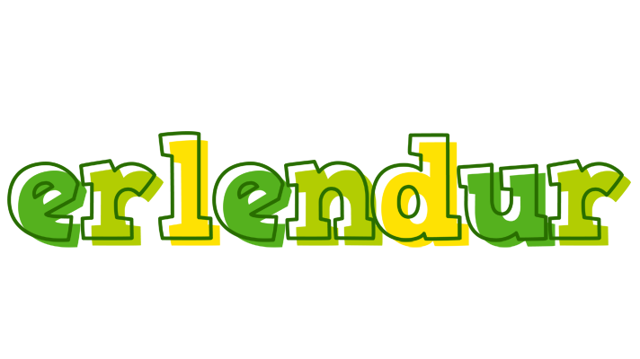 Erlendur juice logo