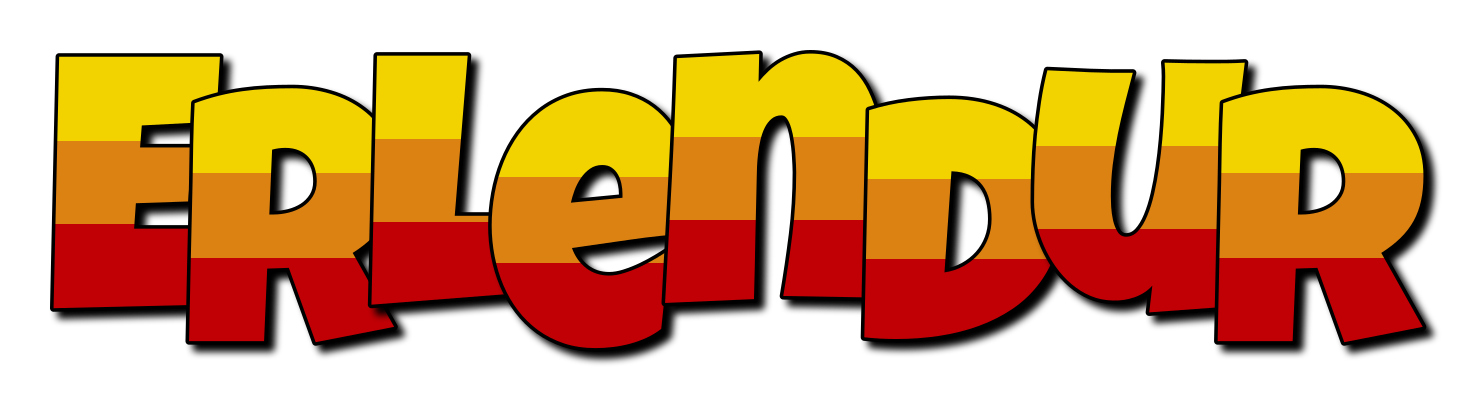 Erlendur jungle logo