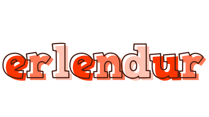 Erlendur paint logo