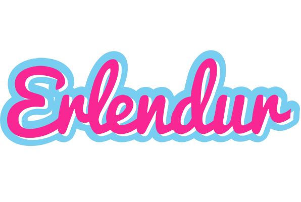 Erlendur popstar logo