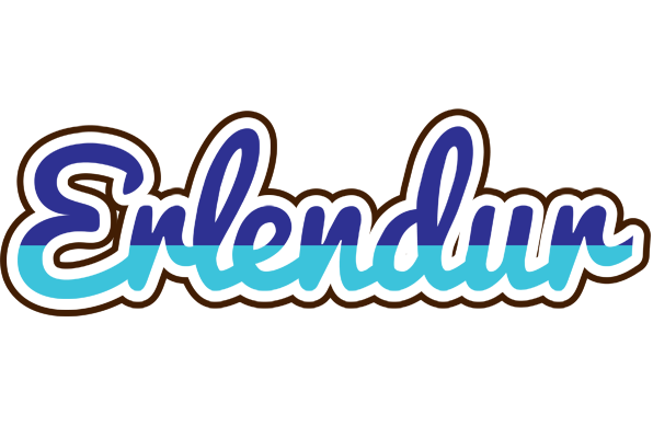 Erlendur raining logo