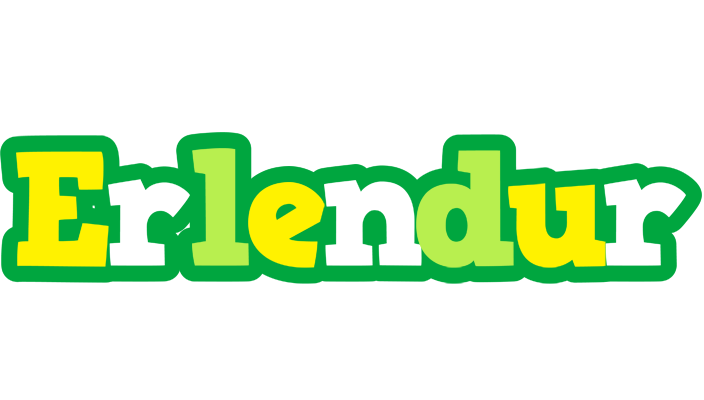 Erlendur soccer logo