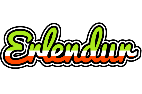 Erlendur superfun logo