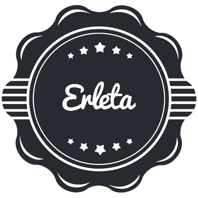 Erleta badge logo