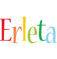 Erleta birthday logo