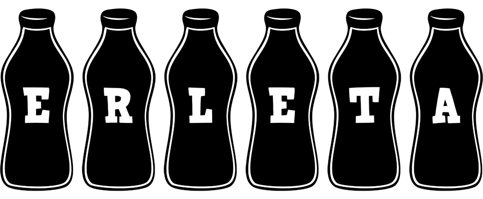 Erleta bottle logo