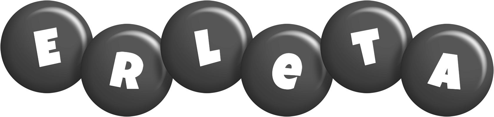 Erleta candy-black logo
