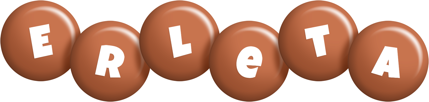 Erleta candy-brown logo