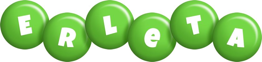 Erleta candy-green logo