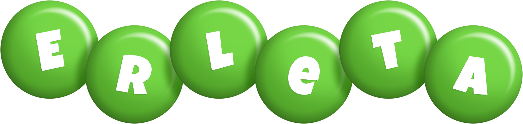 Erleta candy-green logo