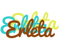 Erleta cupcake logo