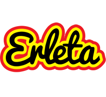Erleta flaming logo