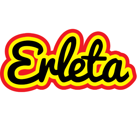 Erleta flaming logo