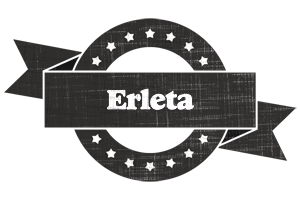 Erleta grunge logo