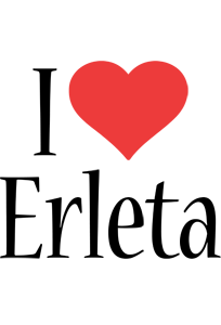 Erleta i-love logo