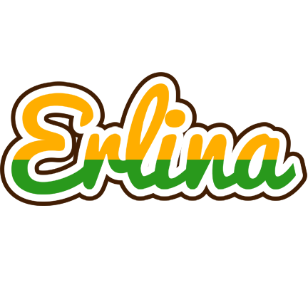 Erlina banana logo