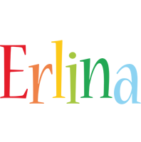 Erlina birthday logo