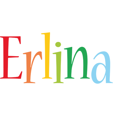 Erlina birthday logo