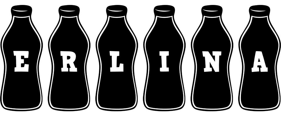 Erlina bottle logo