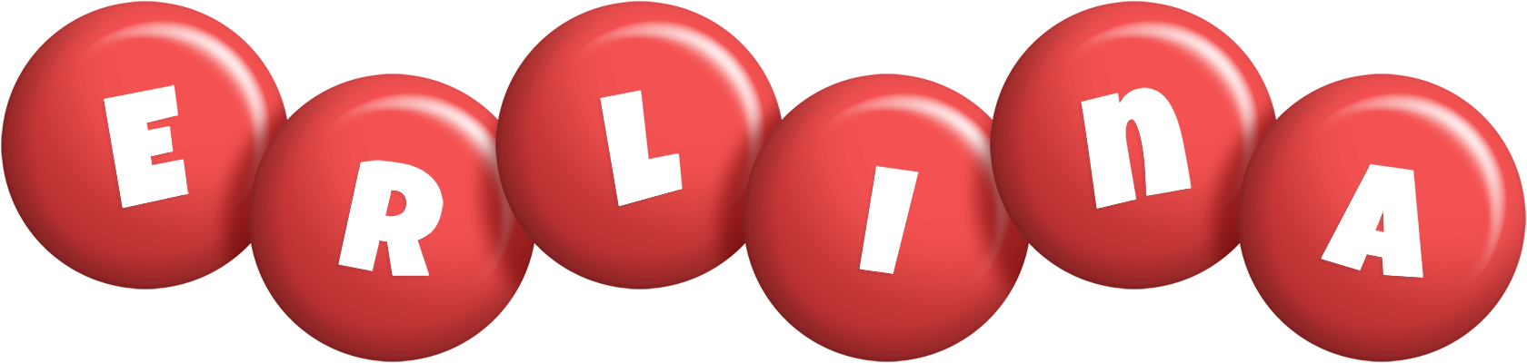 Erlina candy-red logo