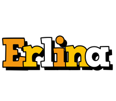 Erlina cartoon logo