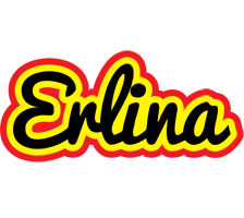 Erlina flaming logo