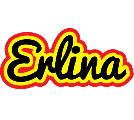 Erlina flaming logo
