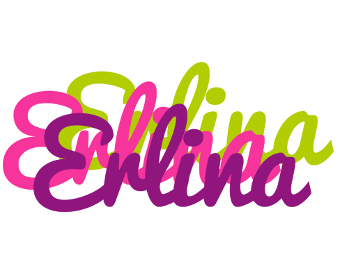 Erlina flowers logo