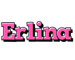 Erlina girlish logo