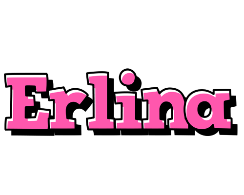 Erlina girlish logo