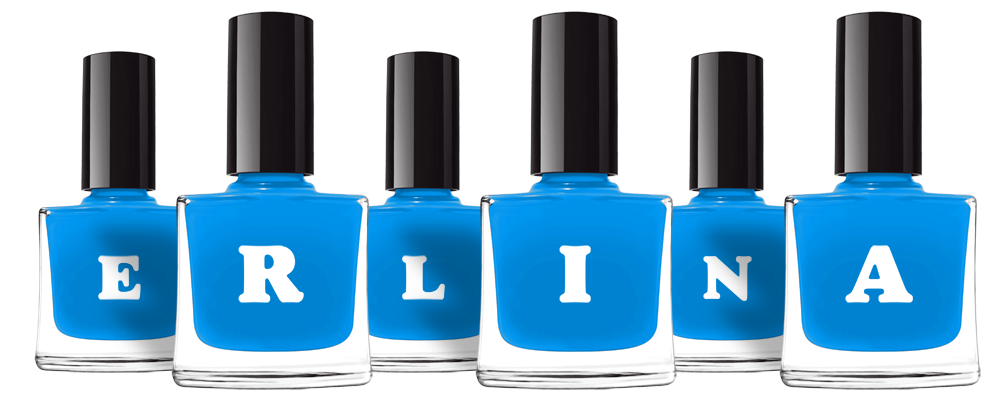 Erlina glossy logo