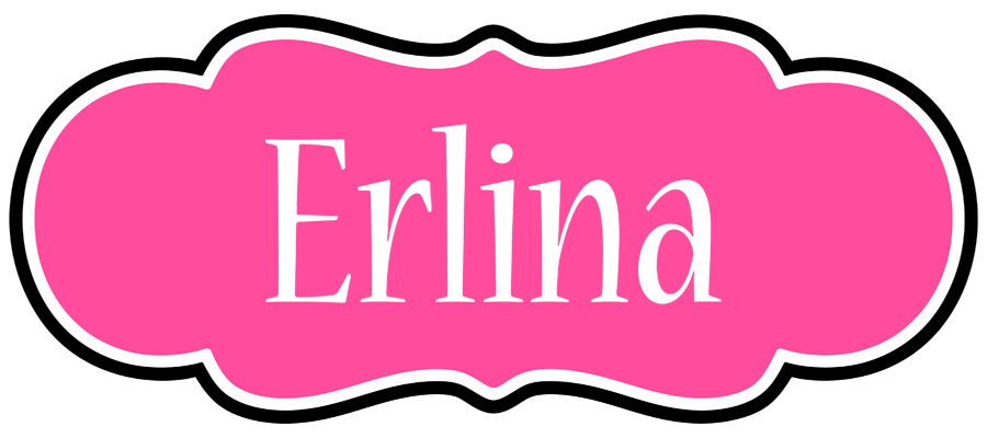 Erlina invitation logo
