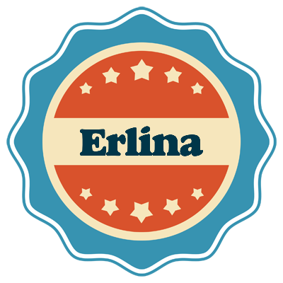 Erlina labels logo