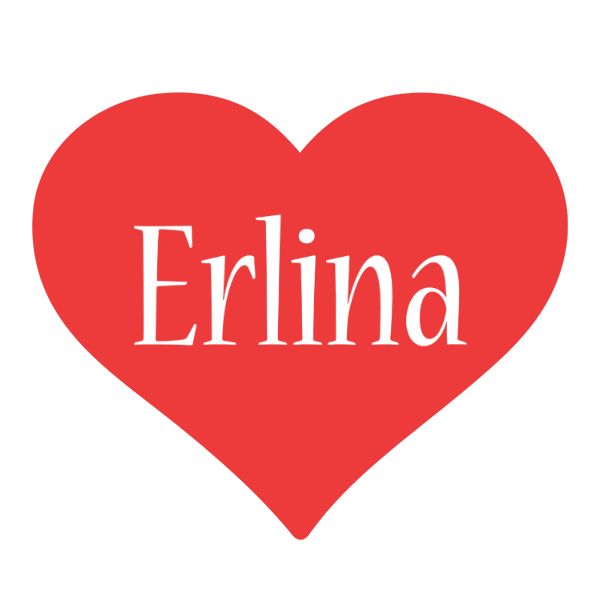 Erlina love logo