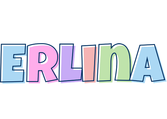 Erlina pastel logo