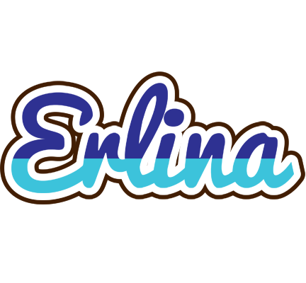 Erlina raining logo