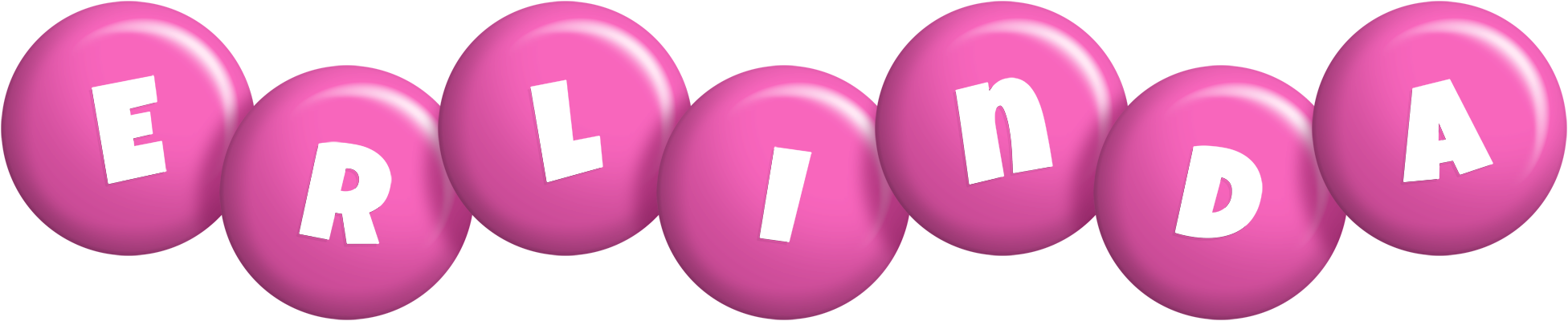 Erlinda candy-pink logo