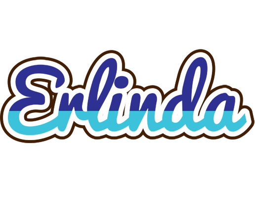 Erlinda raining logo