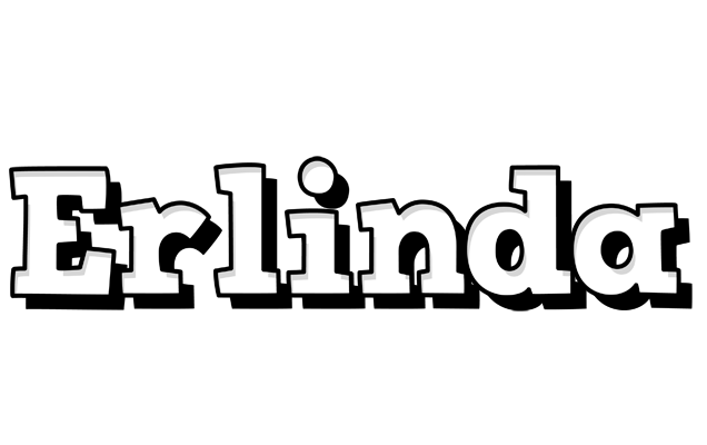Erlinda snowing logo