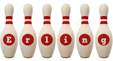 Erling bowling-pin logo