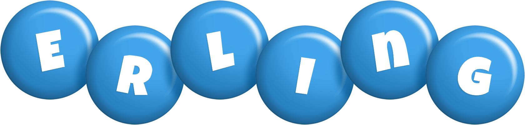 Erling candy-blue logo