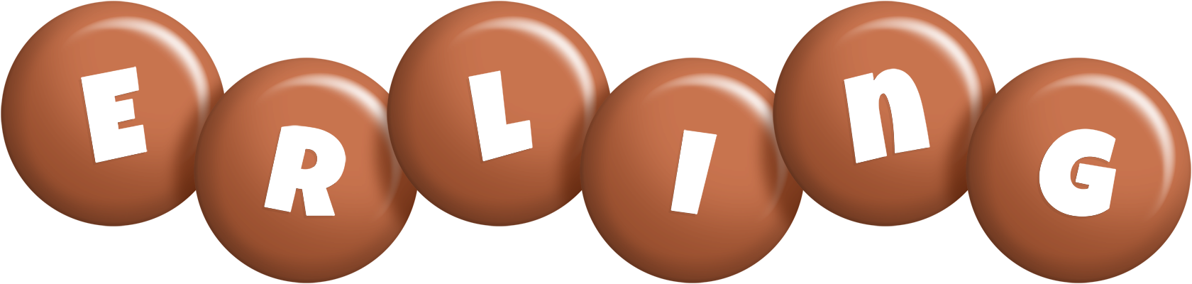 Erling candy-brown logo
