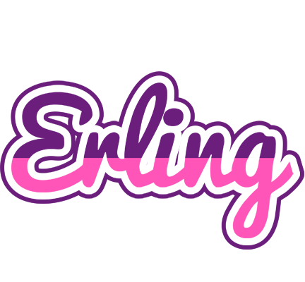 Erling cheerful logo